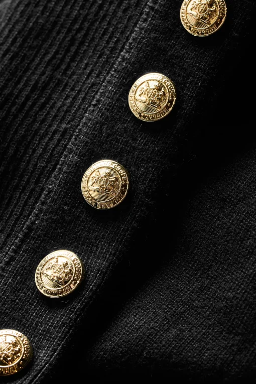 Amelia V-Neck Knit (Black)