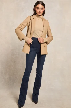 Amoria Flared Jean (Deep Indigo)