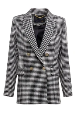 Belgravia Blazer (Black & White Puppy Tooth)