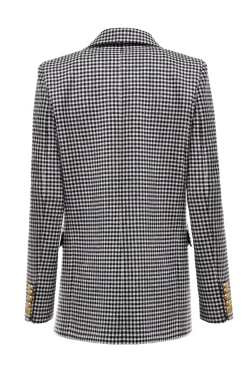 Belgravia Blazer (Black & White Puppy Tooth)