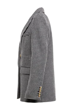 Belgravia Blazer (Black & White Puppy Tooth)