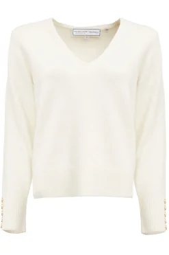 Berkeley V-Neck Knit (Natural)