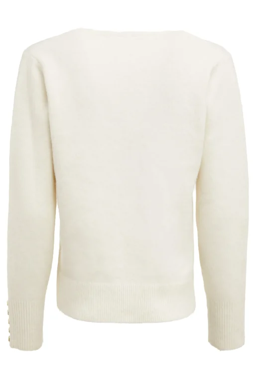 Berkeley V-Neck Knit (Natural)