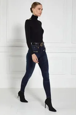 Biker Jean (Deep Indigo)