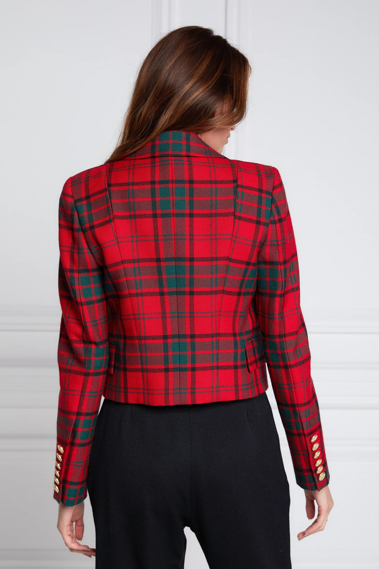 Brompton Jacket (Red Tartan)