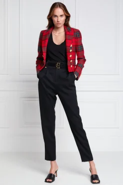 Brompton Jacket (Red Tartan)
