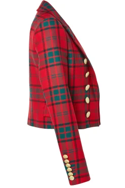 Brompton Jacket (Red Tartan)