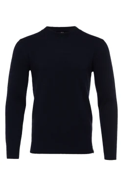 Byron Crew Neck Knit (Navy)