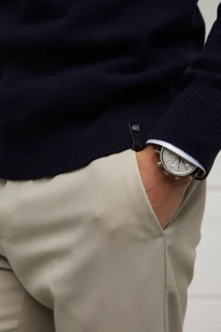 Byron Crew Neck Knit (Navy)