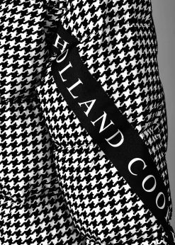 Camden Longline Coat (Houndstooth)