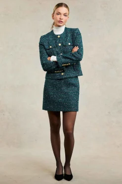 Chelsea Jacket (Emerald Boucle)