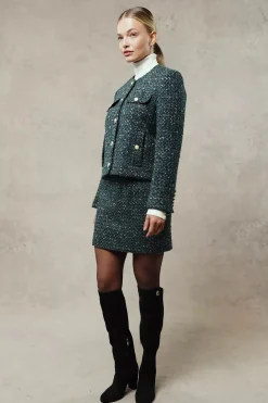 Chelsea Jacket (Emerald Boucle)