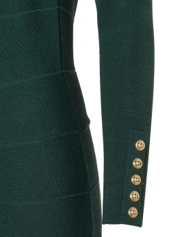 Christina Bandage Dress (Deep Emerald)