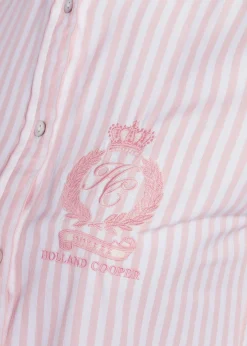 Classic Button Down Shirt (Pink Stripe)