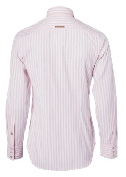 Classic Button Down Shirt (Pink Stripe)