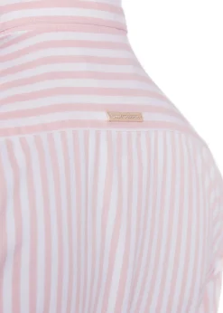 Classic Button Down Shirt (Pink Stripe)