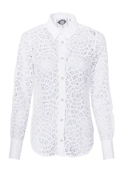 Classic Lace Shirt (White)