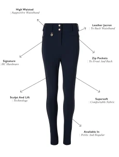 Contour Trouser (Ink Navy)