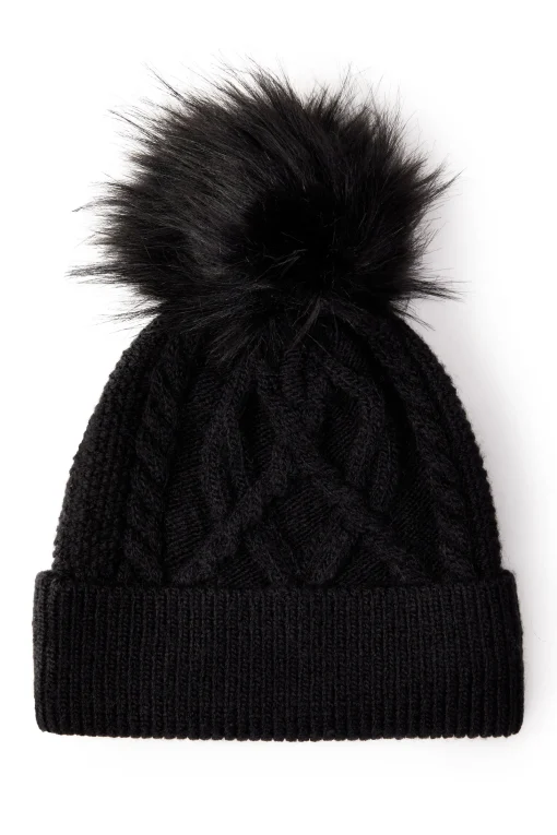 Cortina Bobble Hat (Black)