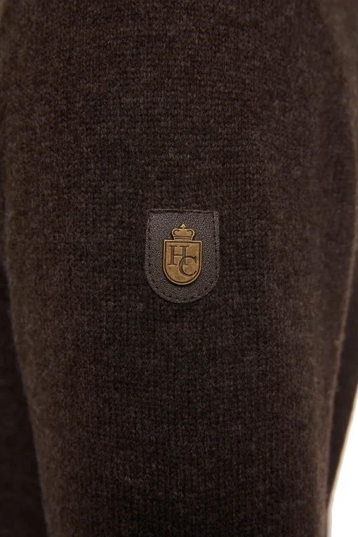 Country Crew Neck Knit (Chocolate)