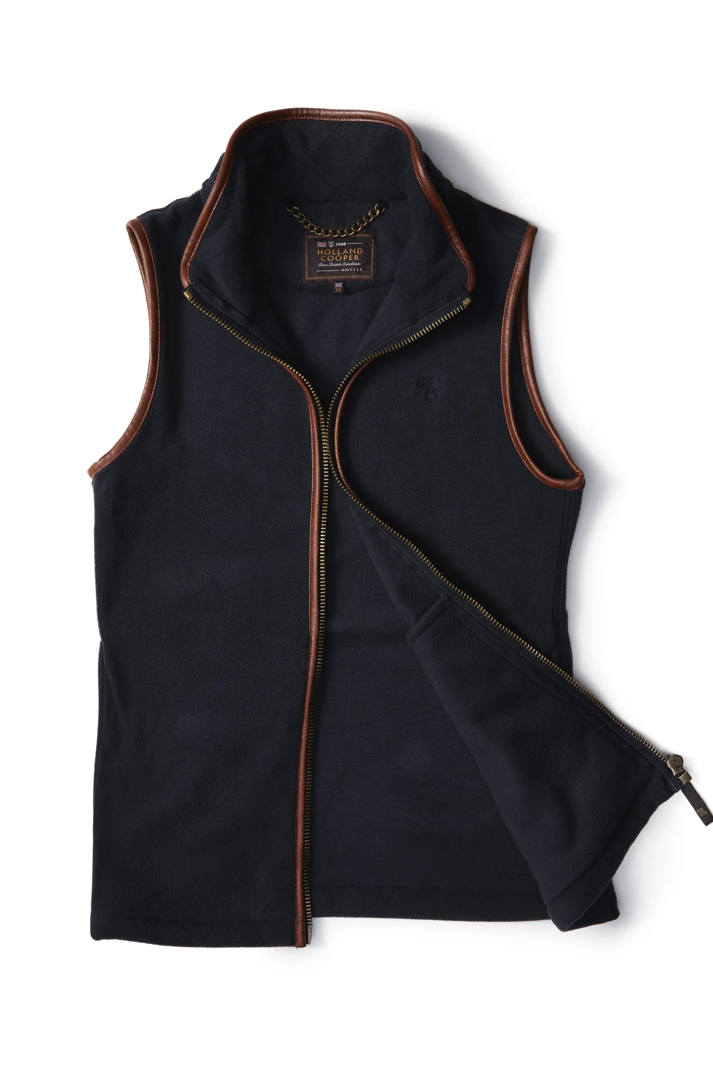 Country Fleece Gilet (Ink Navy)