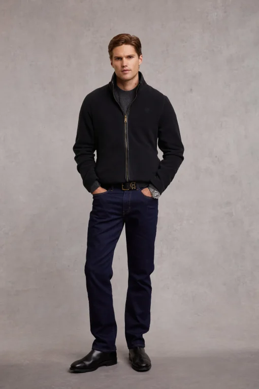Country Fleece Jacket (Black)