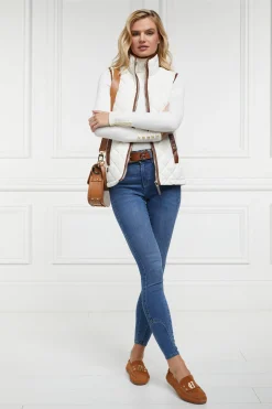 Country Quilted Gilet (Cream)