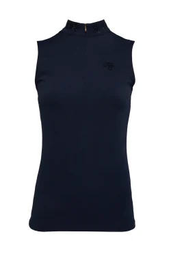 Crystal Sleeveless Base Layer (Ink Navy)