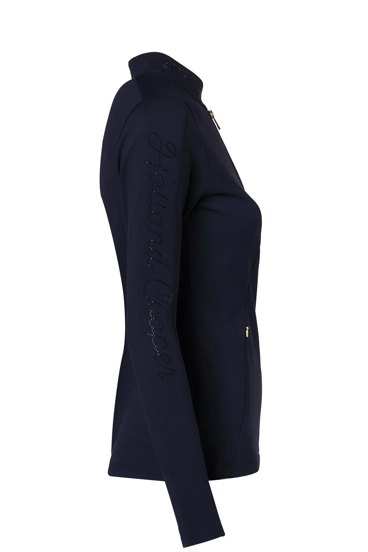 Crystal Zip Jacket (Ink Navy)