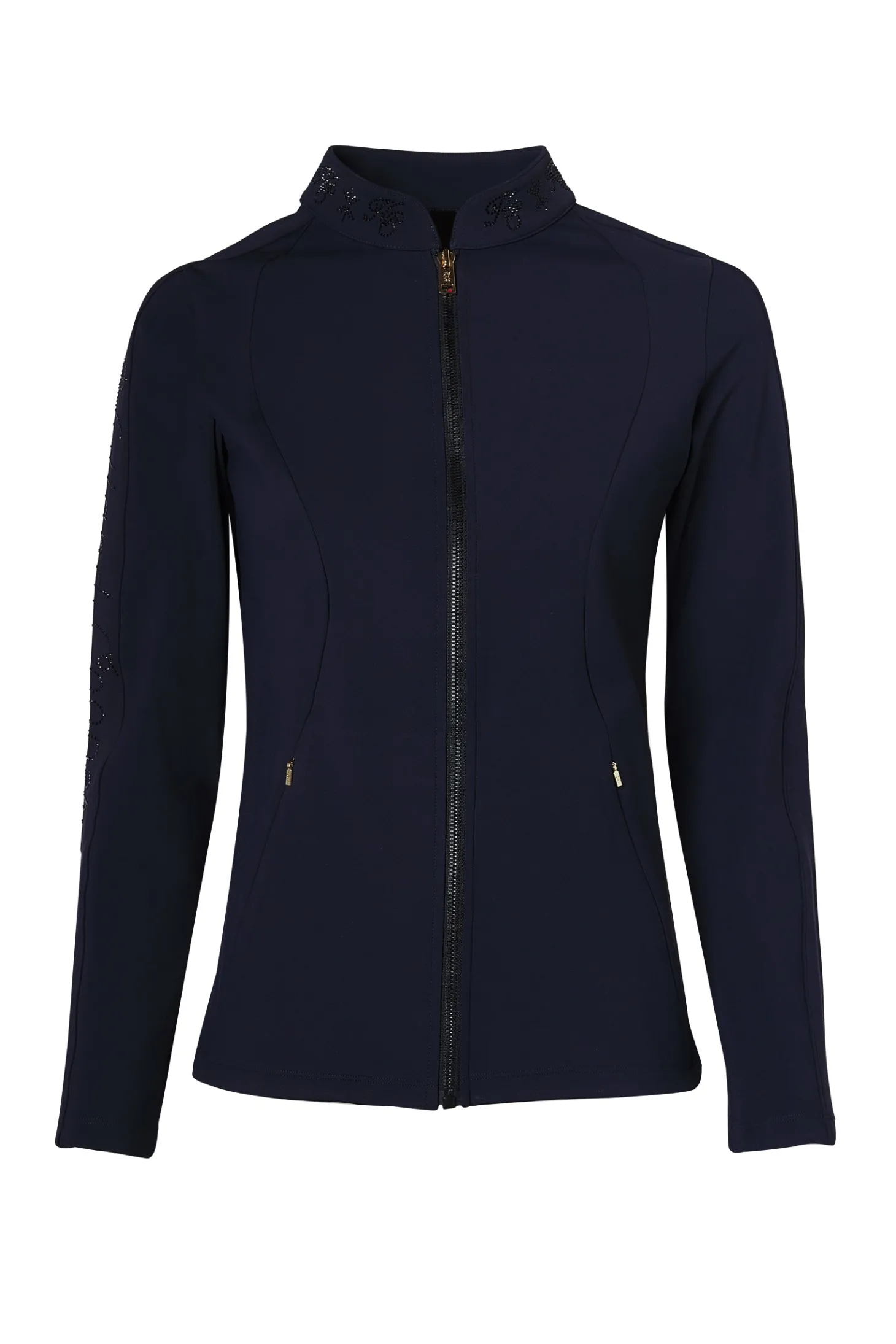Crystal Zip Jacket (Ink Navy)