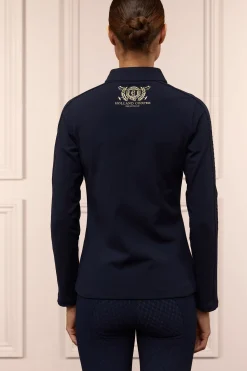 Crystal Zip Jacket (Ink Navy)