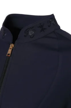 Crystal Zip Jacket (Ink Navy)