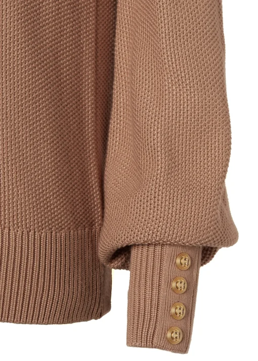 Daisy Roll Neck Knit (Camel)