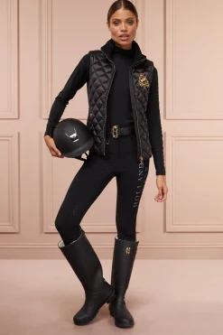 Diamond Quilt Classic Gilet (Black)