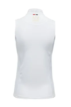 Elite Sleeveless Base Layer (White)