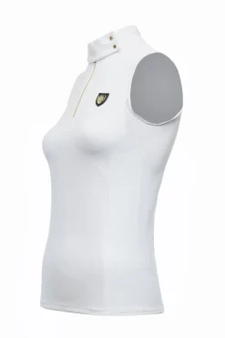 Elite Sleeveless Base Layer (White)