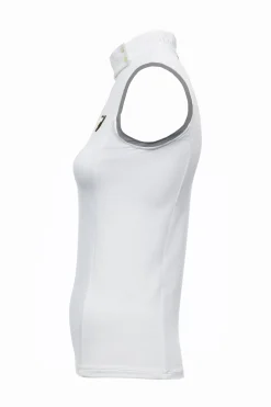 Elite Sleeveless Base Layer (White)