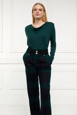Ellen Top (Deep Emerald)