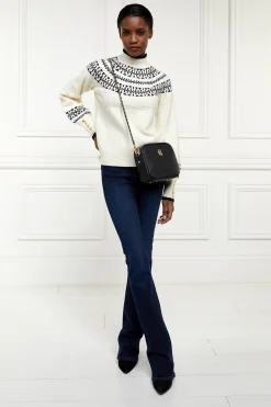 Elodie Roll Neck Knit (Natural)