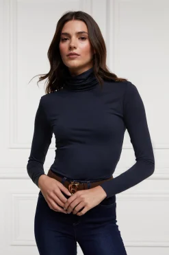 Essential Roll Neck (Ink Navy)