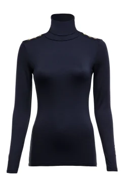Essential Roll Neck (Ink Navy)