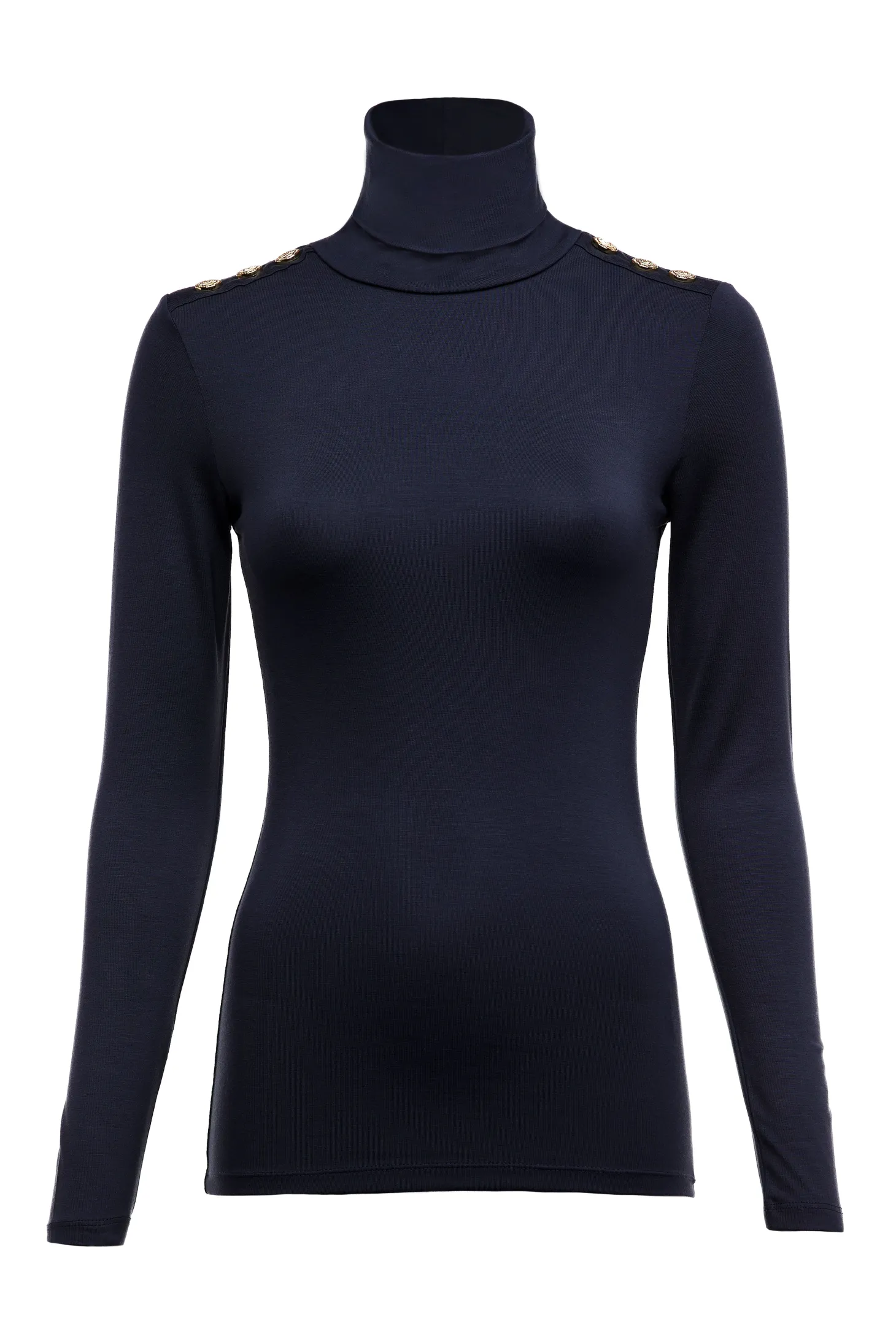 Essential Roll Neck (Ink Navy)