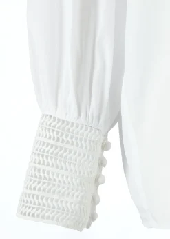 Featherton Lace Shirt (White)