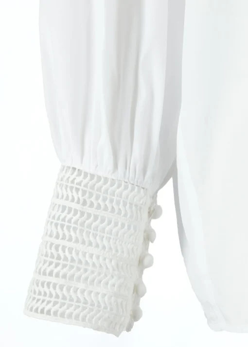 Featherton Lace Shirt (White)