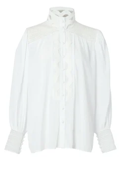 Featherton Lace Shirt (White)