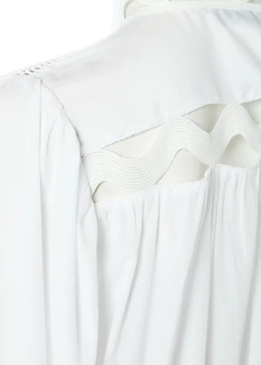Featherton Lace Shirt (White)