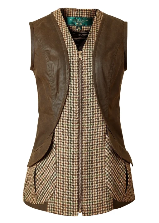 Field Vest (Hailes Green Tweed)
