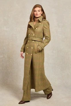 Full Length Marlborough Trench Coat (Leveret)