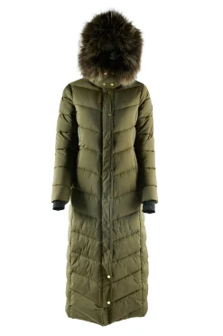 Glacier Full Length Puffer (Khaki)