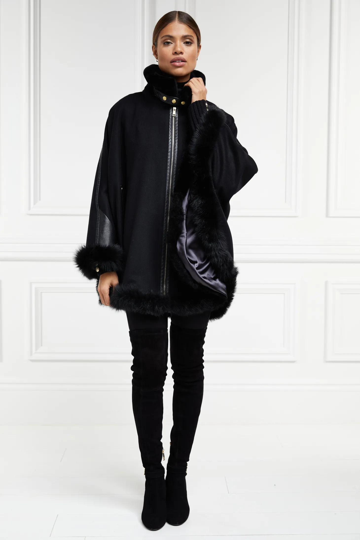 Gold Label Chiltern Cape (Soft Black)